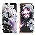 Official TED BAKER SS16 iPhone 6 / 6S Case for Women, Luxury Folio Case / Cover with Built-In Interior Mirror for Apple iPhone 6 and iPhone 6S - MARIEL - Black