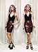 PERSUN Women's Lace Up Back Velvet Bodysuit Sleeveless Deep V Neck Bodysuit Leotards