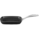 Scanpan Pro IQ 10.5&rdquo; Square Grill Pan - Easy-to-Use Nonstick Cookware - Dishwasher, Metal Utensil &amp; Oven Safe - Made by Hand in Denmark