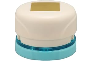 Metal Craft Hole Punch, Magnetic DIY Embossing Punch, Multipurpose Small Paper Puncher for Business Cards Greeting Cards Phot