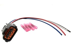 LIZAPUS New Alternator Repair Plug Harness Connector Pigtail Compatible with Nissan Murano Maxima VQ35DE