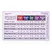 Pediatric Vital Signs & Developmental Milestones Horizontal Badge ID Card Pocket Reference Guide