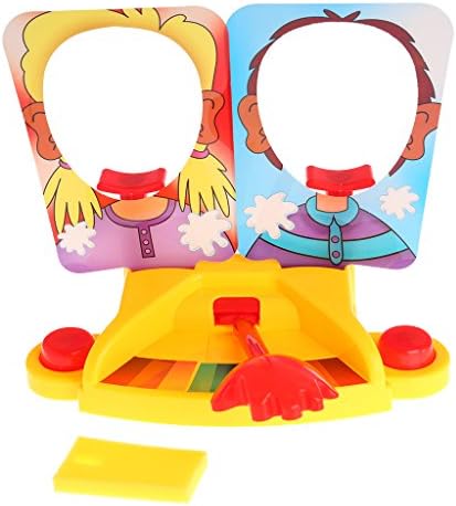 Timberlark 2 People Cake Cream Pie Face Family Party Fun Game Prank Gags Jokes Anti Stress Toy Kid Family game