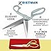 Dressmaker Shears Professional 9.5 Inch Scissors Cut with Ease Silver