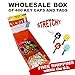 2-in-1 Key Cap and tag - Stretchy Material - One Size Fits Most Keys -Blank and Printed Labels - 4 Pack - Bold Colors