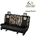 Realtree Outfitters Brand Logo Infinity Camo Car Truck SUV Universal-fit Full Size Switch Back Series Rear Bench Seat Cover