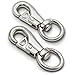 1,880 LB Swivel Hooks - 2 Pack - 940 Lb Capacity Per Hook - Super Heavy Duty Hooks - Perfect for Hammocks, Chairs, Beds, Baskets, Camping, Furniture, Pods, Swings, Tires & More
