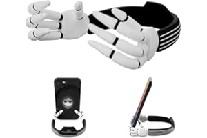 IJOY Jack Skellington Hands Phone Stand for Desk- Tim Burton’s The Nightmare Before Christmas Jack and Sally Phone Holder Stand for Office – Disney Gifts and Stocking Stuffer for Disney Adults and Kids