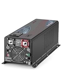 SUNGOLDPOWER 6000W Máx. 18000 W Entrada 240 VCA Fase dividida 120 V 240 V Salida de onda sinusoidal pura Inversor Cargador 90 A DC 24 V Convertidor
