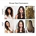 Professional Salon Steam Hair Straightener, ManKami Argan Steam Styler Ceramic Tourmaline Flat Iron Vapor Heater Hair Straightening Iron with Anion Care and Locking switch