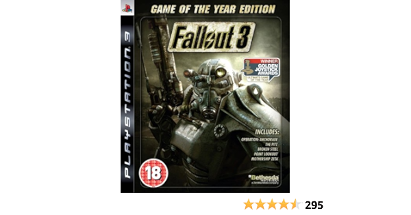 Amazon Com Fallout 3 Game Of The Year Edition Uk Version Video Games