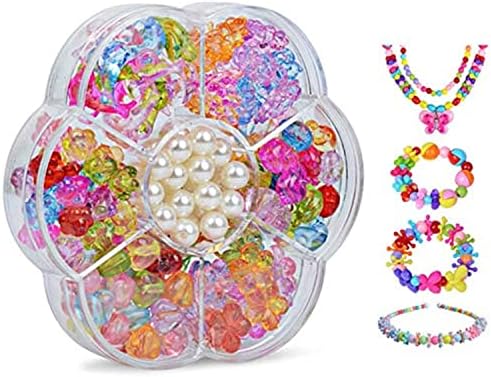 Colorful Beads DIY Toys For Children String Beads Make Up Puzzle