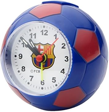 FC Barcelona – Despertador con forma de balón de fútbol de fútbol ...