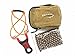 Toasis Slingshot Kit Including Outdoor Pocket Slingshot Belt Holster Pouch Clay Balls