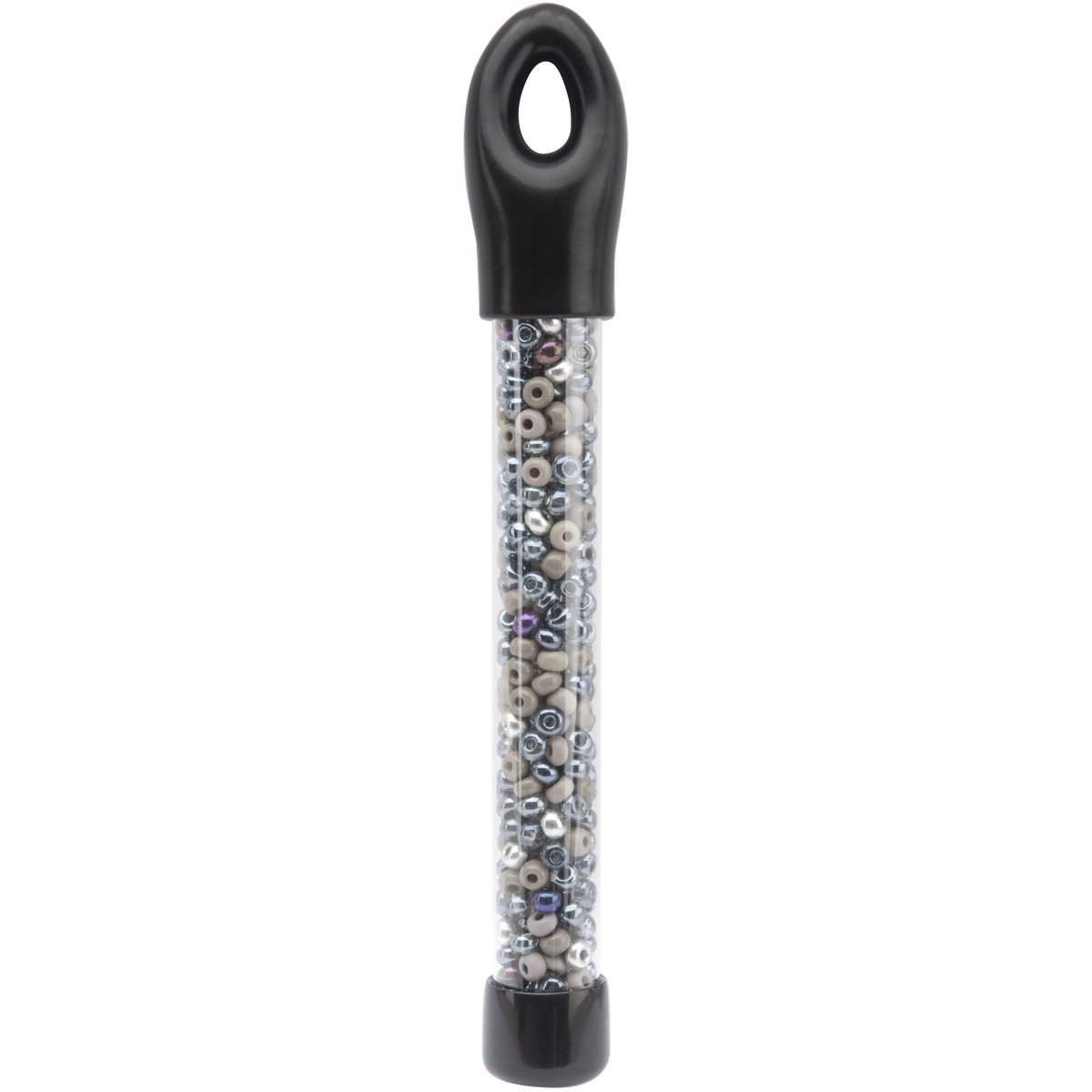 Hampton Art Hemat-Glass Bead Tubes, Acrylic, Multicolour, 14.6x1.9x1.52 cm