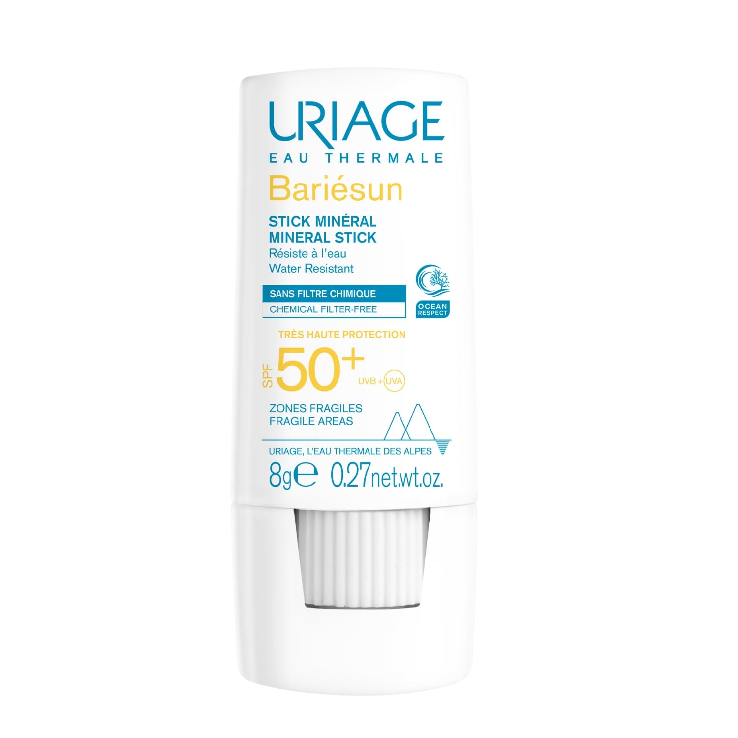 Uriage Bariesun SPF 50 Plus Mineral Stick, 8 g