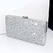 Crystal Rhinestone Ribbon, Sparkling Diamond Rhinestone Bling Ribbon Roll Decorative Banding Belt Ribbon Wrap for Wedding, Cake Decoration, Party, and Floral Arrangements, 1Yard (x 1.18