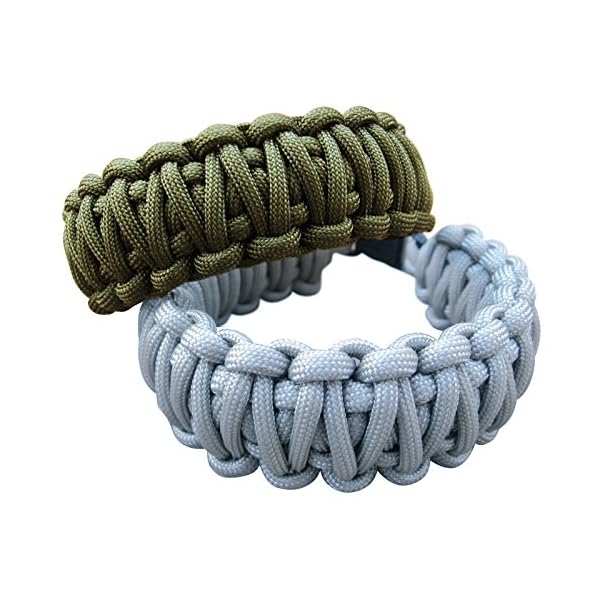 Zacro-400lb-Survival-Paracord-Combo-Crafting-Kits-in-10ft-in-10-Colors-with-Pack-of-10-Buckles