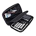 Hard EVA Carrying Case for Graphing Calculator Texas Instruments TI-84 / Plus CE Hard EVA Carrying Case Protective Storage Bag - Black