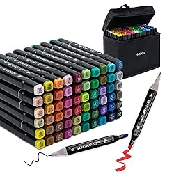 Y YOMA 60 Dual Tip Markers Alcohol Markers Brush