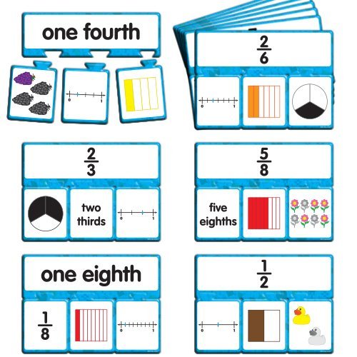 EAI Education Snap Math - Fractions Puzzle: Grade 3