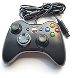 Crifeir Wired Controller for Xbox 360(Black)