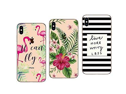 NOVAGO iPhone XS MAX Packung mit 3 Schutzhülle mit... en promo sur Amazon