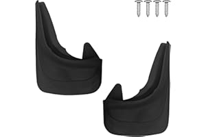 SWQS 2PCS Mud Flaps Splash Guards, 8.27 x 12.6In Rear Tire Trim for Enhanced Protection, Wheel Mud Flaps Guards Auto for Truc