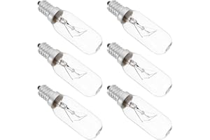 FOYTOKI 6pcs 40w E14 Range Hood Light Bulbs Halogen Replacement for Kitchen Extractor and Sewing Machines