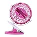 BLUBOON Clip on Fan Battery Operated Fan Portable for Baby Stroller 5 inches USB or Battery Powered
