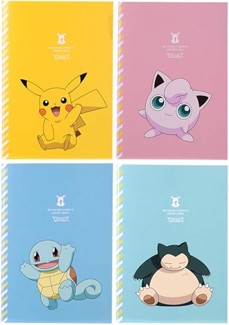 Amazon ポケットモンスターピカチュウジャーナル日記帳 4個セット 知育 学習玩具 おもちゃ