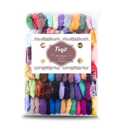 6 Fuyit+Roving+Felting+Spinning+Materials
