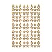 TREND enterprises, Inc. Gold Sparkle Stars superShapes Stickers-Sparkle, 400 ct