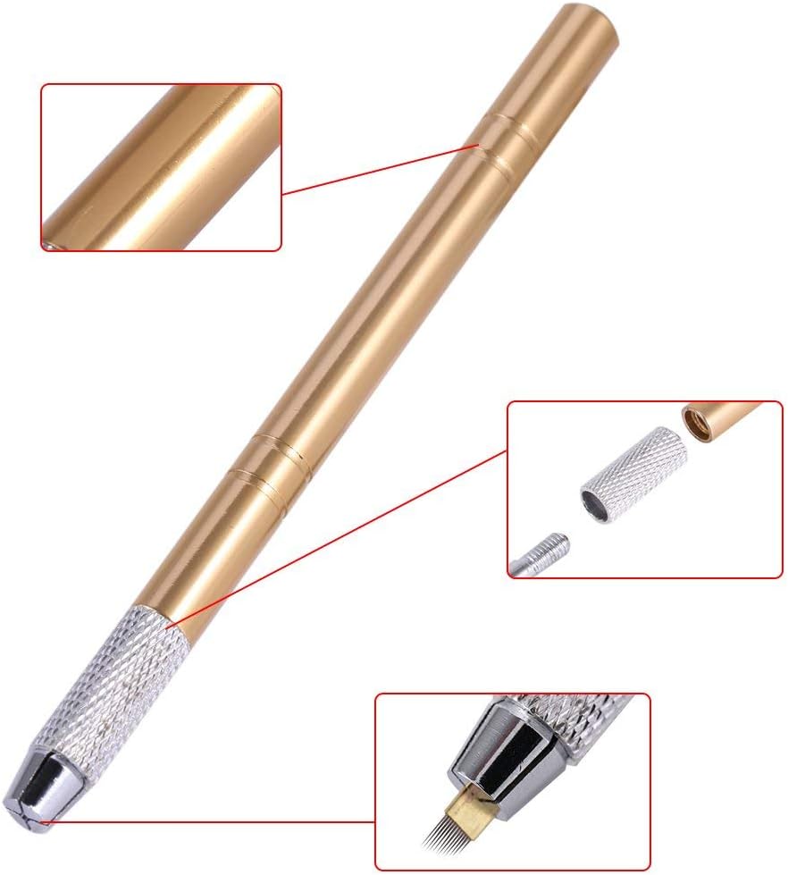 3D Eyebrow Tattoo Pen, Microblading Needle Pen Pencil Manual Semi ...