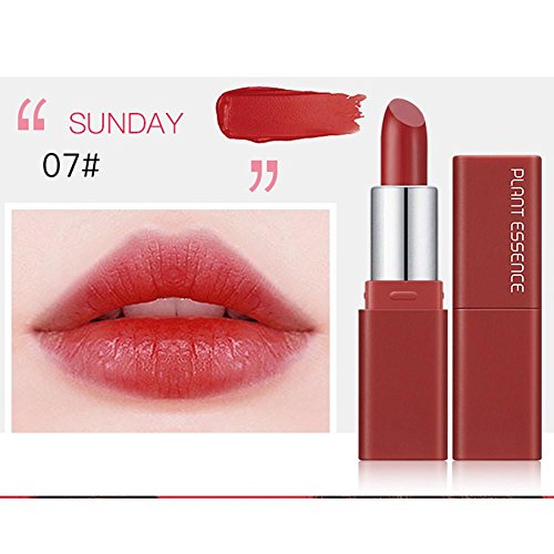 Click Here to See More Images Orangeskycn Nude Water Moistens Lip Makeup Lipstick,7Pcs/Set Makeup Lip Kit Gloss Long Lasting Lip Stick Cosmetics Mini Set (Multicolor)