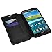 Galaxy Mega 6.3, Galaxy GT-I9200 I9205 i527 Wallet Case, Samsung Galaxy Mega 6.3 Wallet Case, Slim Flip Folio [Kickstand] Pu Leather Wallet Case with ID&Credit Card Slot For Galaxy Mega 6.3, Black