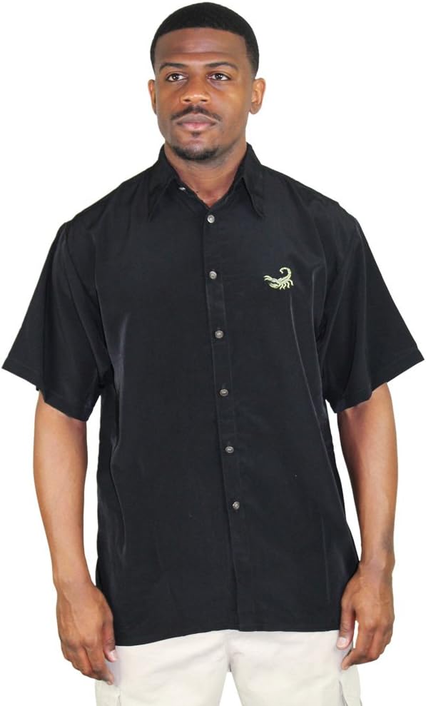Moda Essentials Assorted Men's Short Sleeve Button Up Shirt