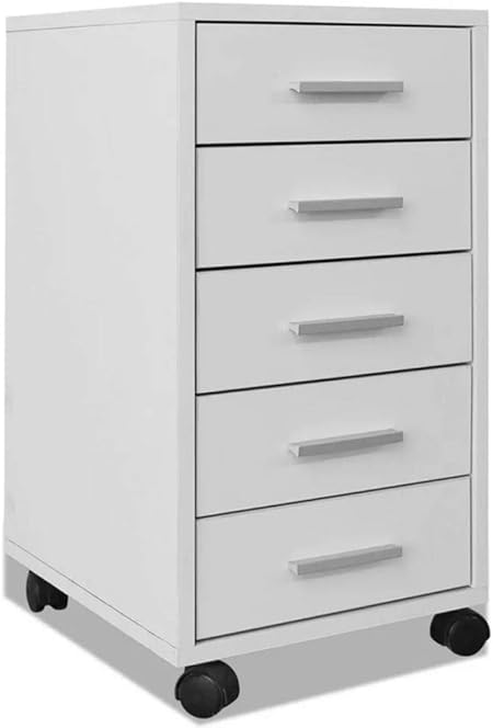 Caisson De Stockage Mobile Tour De Rangement Avec 5 Tiroirs Pour Salon Bureau Hotel Chambre D Enfants Salle D Etude Amazon Fr Cuisine Maison