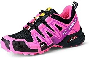 Hoverkickes Breathable Hiking Shoes Women | Casual Walking Waterproof Shoes for Women | Comfortable & Light-Weight & Non-Slip | Women's Camping Shoes Walking Trekking Camping Tennis Sport Sneakers