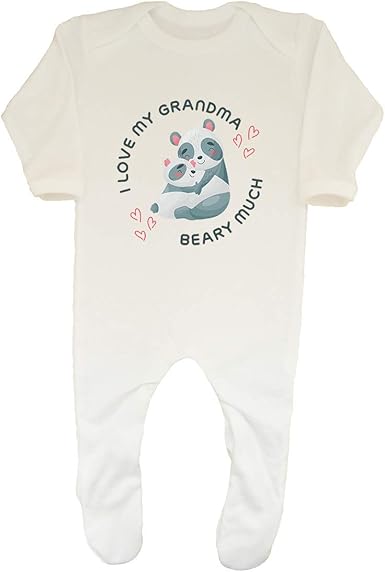 i love my grandma sleepsuit