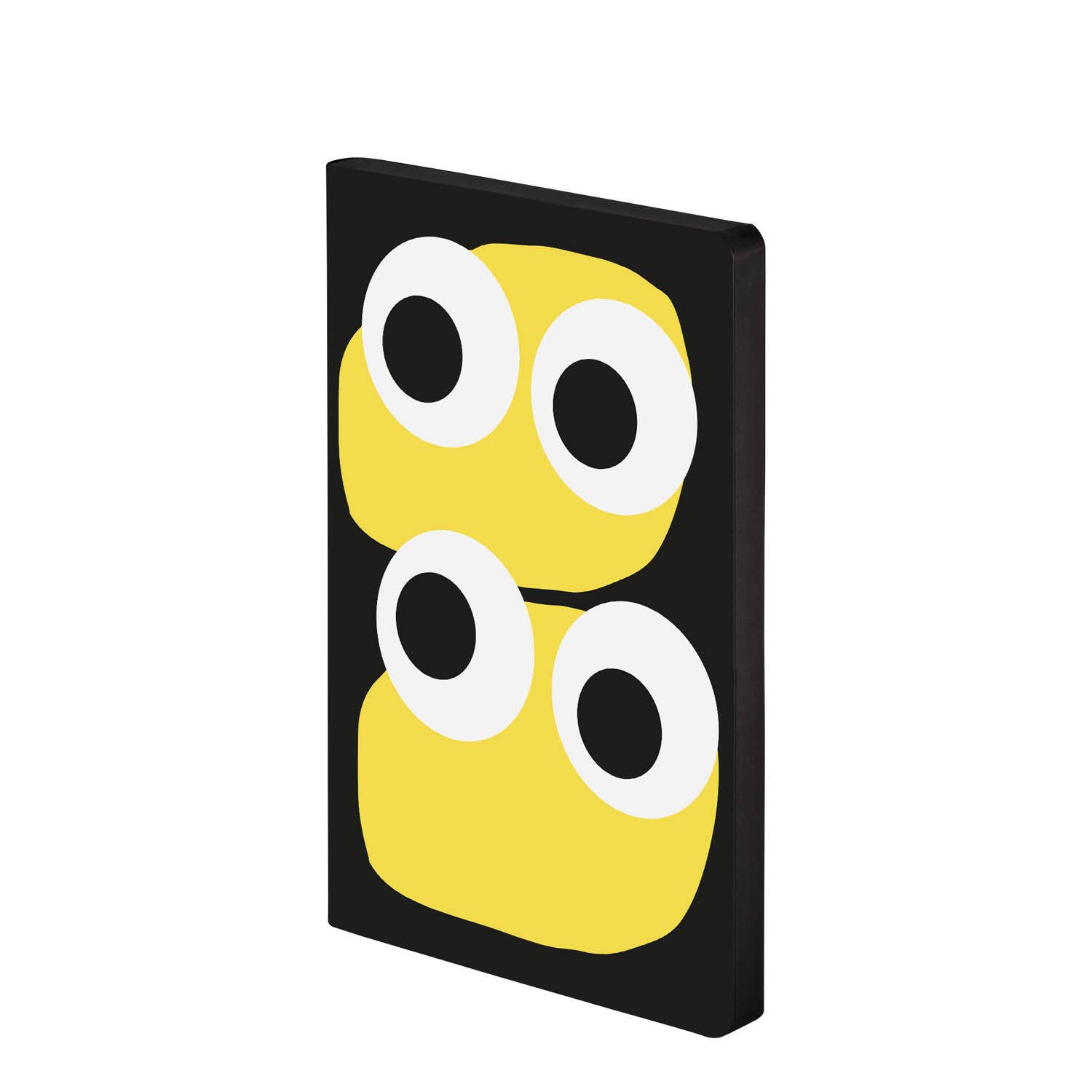 Nuuna Notebook A5 Graphic M - Jim 3.5 mm Dot Grid 176 Numbered Pages 120 g Premium Paper Black Leather Sustainably Produced in Germany