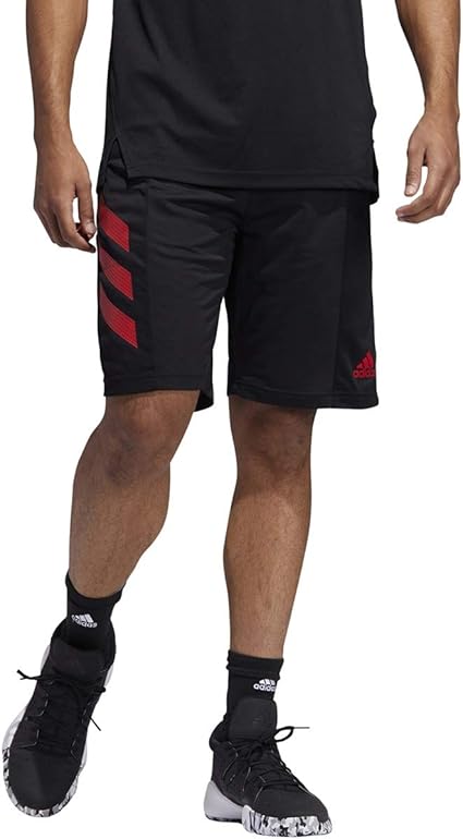 adidas three stripe shorts mens
