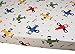 Premium Pack N Play Playard Sheet,100% Organically Grown Cotton, Fits Perfectly Any Standard Playard Mattress up to 3 Inch, Planes