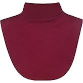 AruiLeo Fake Turtleneck Dickey Detachable Collars High Neck Mock Collar for Women Men