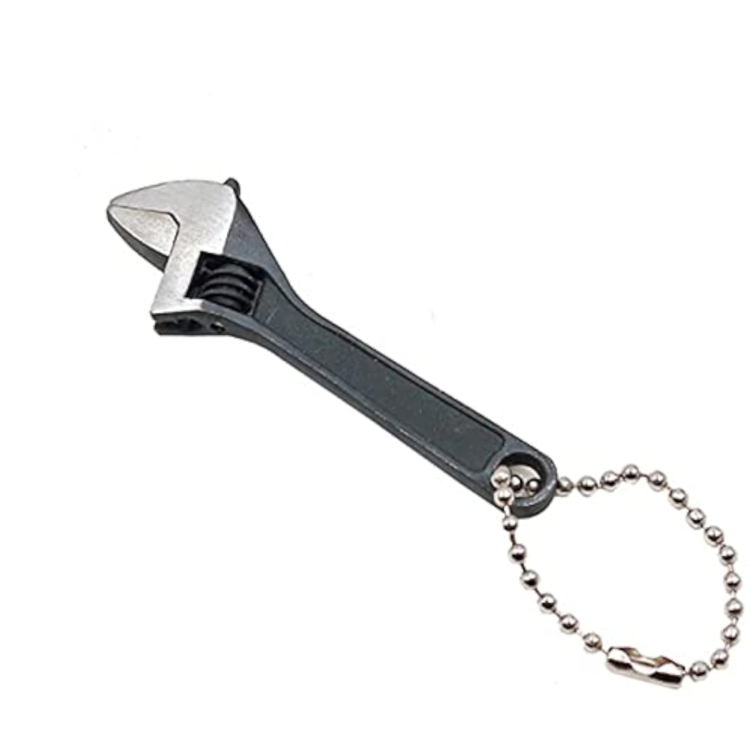 HATOOLHA Mini Adjustable Wrench Alloy Steel Opening Steel Wrench Portable Adjustable Spanner Quick Metal Repair Portable Hand Tool (2.5 inch 68mm)