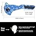 CFORWARD Dustproof Mask Activated Carbon Filtration Exhaust Gas Anti Pollen Allergy PM2.5 Face Mask for Running Cycling and Other Outdoor Activities