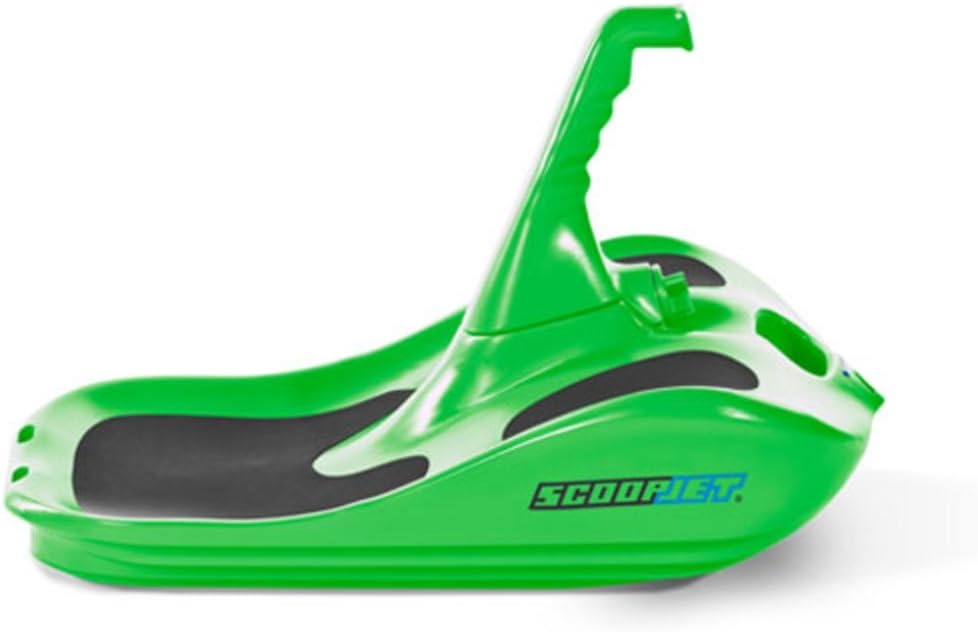 ScoopJet Flow Carver Ergonomic Race & Fun Minibob (Green), Snow