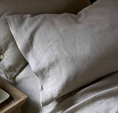 Linen Pillow Slip (Natural, standard 20" x 26")