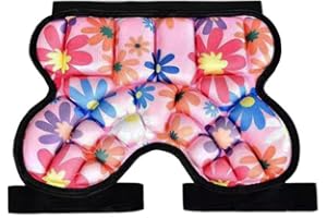 vividstarry Kids Butt Hip Protection Shorts Pants Pads 25 mm Thick Bum Protector Pad for Ski Skate Snowboard Roller Ice Skating Skiing Skateboarding Cycling Anti Slip Padded (3-7 Years Old) (Pink)