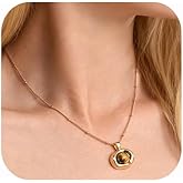 Gold Tigers Eye Stone Necklace Earrings Set for Women Chunky Gemstone Pendent Necklace Prom Wedding Fashion Jewelry Gifts